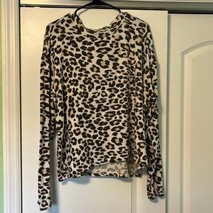 Juniors mudd cheetah sweater
